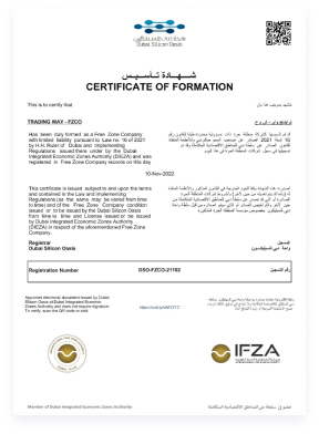 1BitUp Certificate of Formation